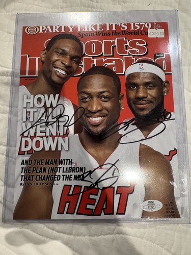 Sport ilustrated lebron wade - sport,